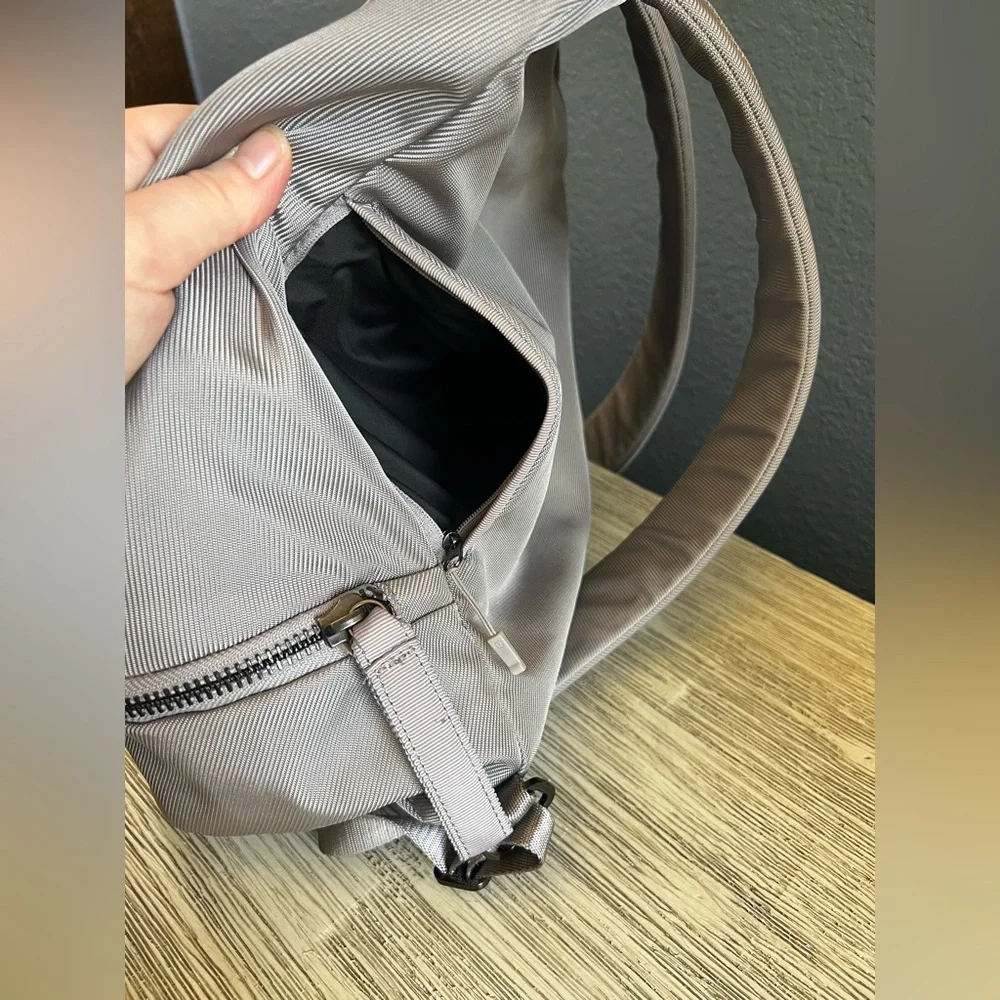 LIKE NEW!!! lululemon athletica Gray Backpack